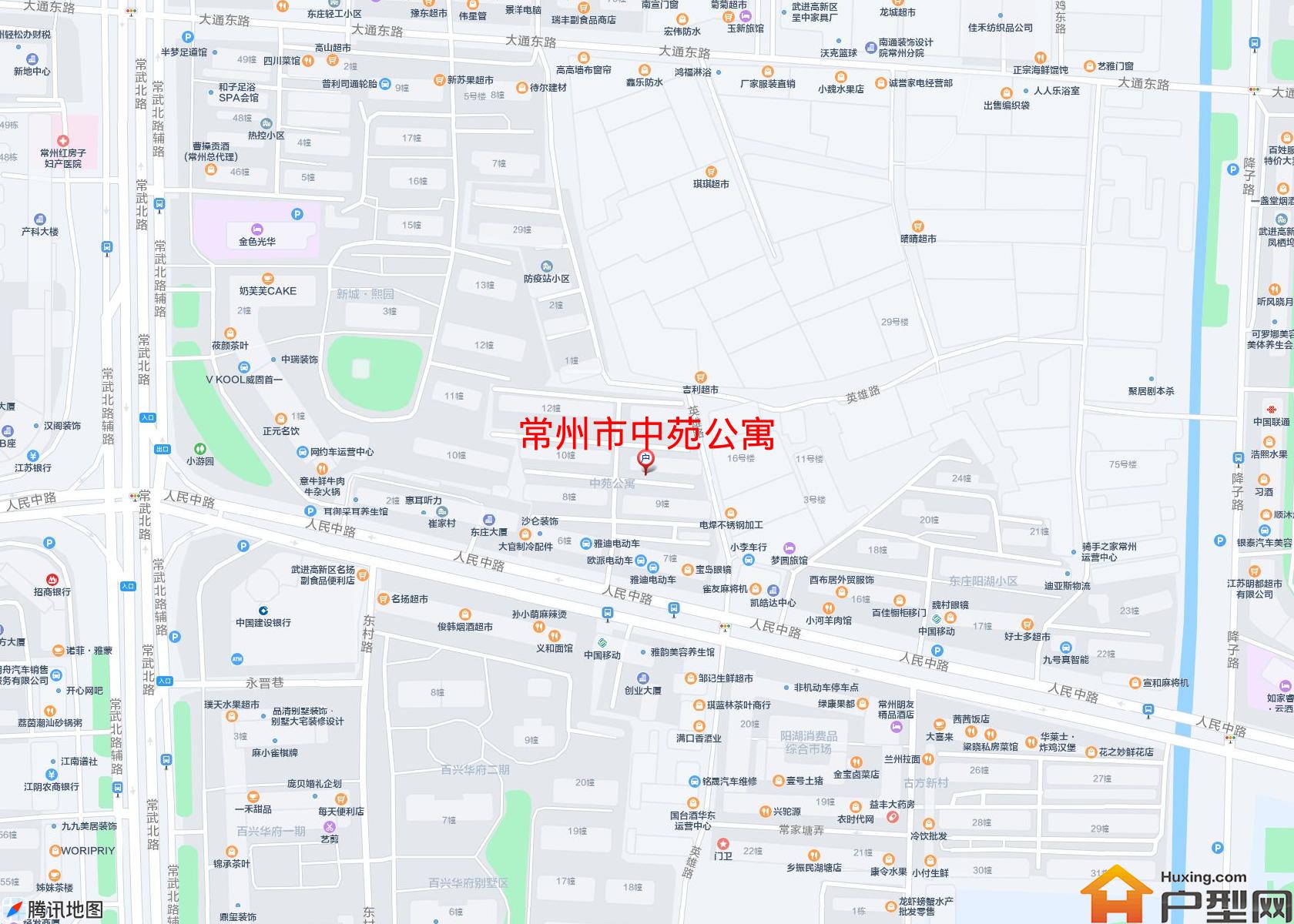 中苑公寓小区 - 户型网