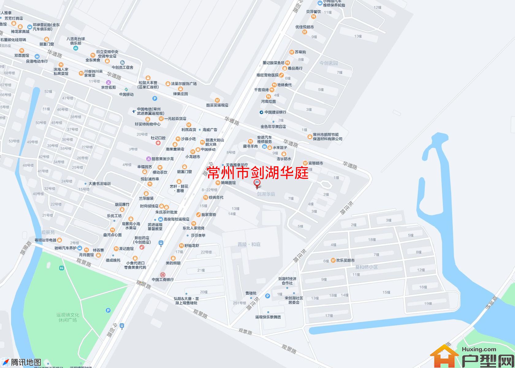 剑湖华庭小区 - 户型网