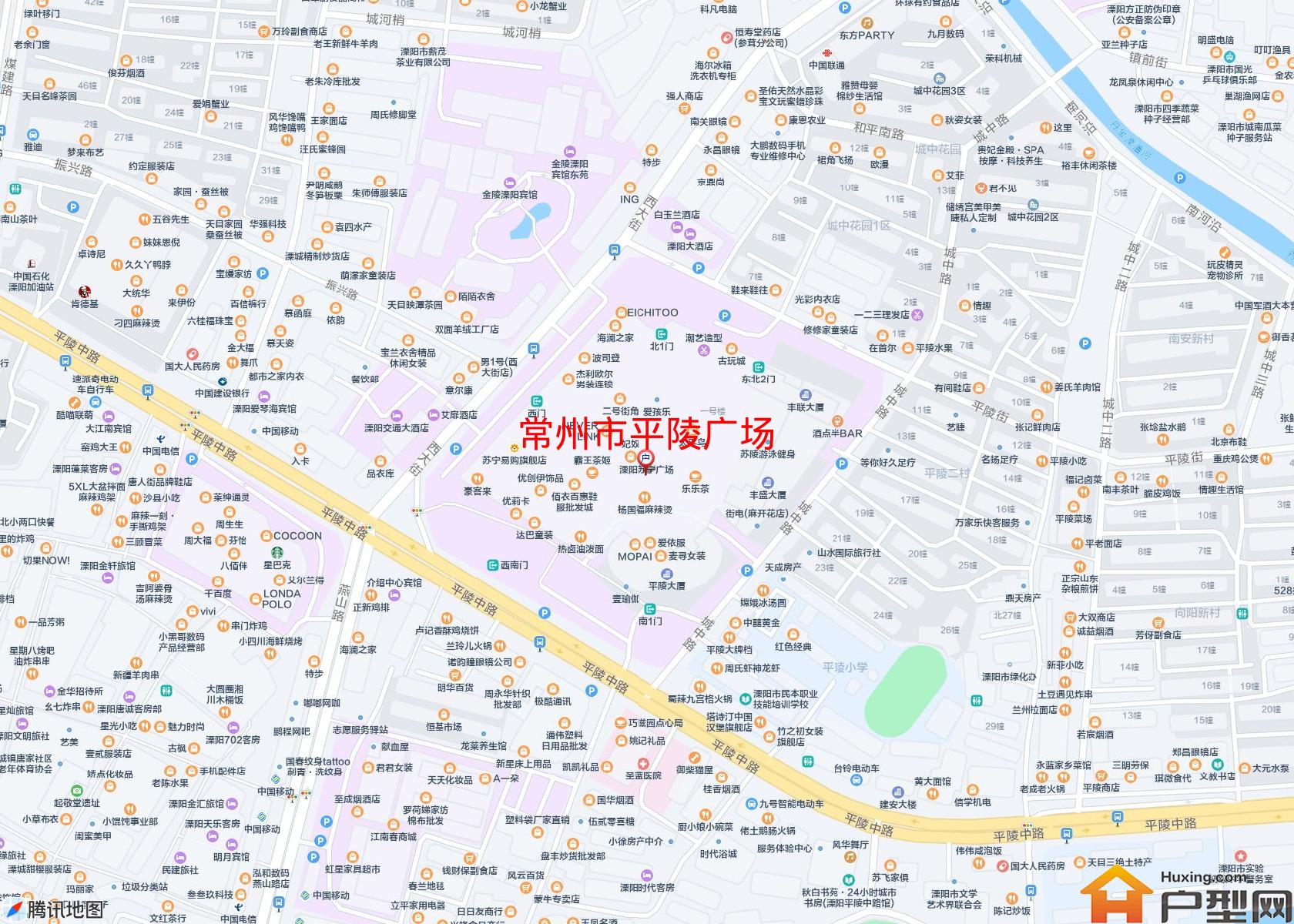 平陵广场小区 - 户型网