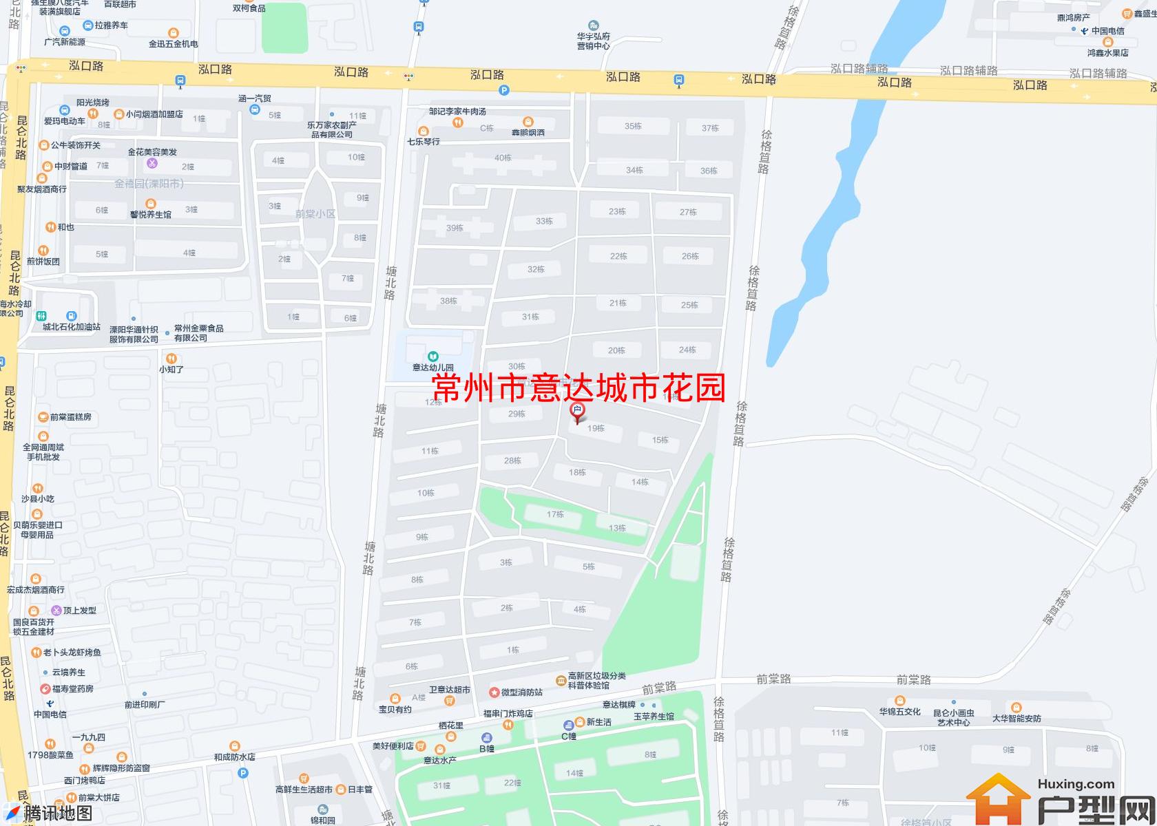 意达城市花园小区 - 户型网