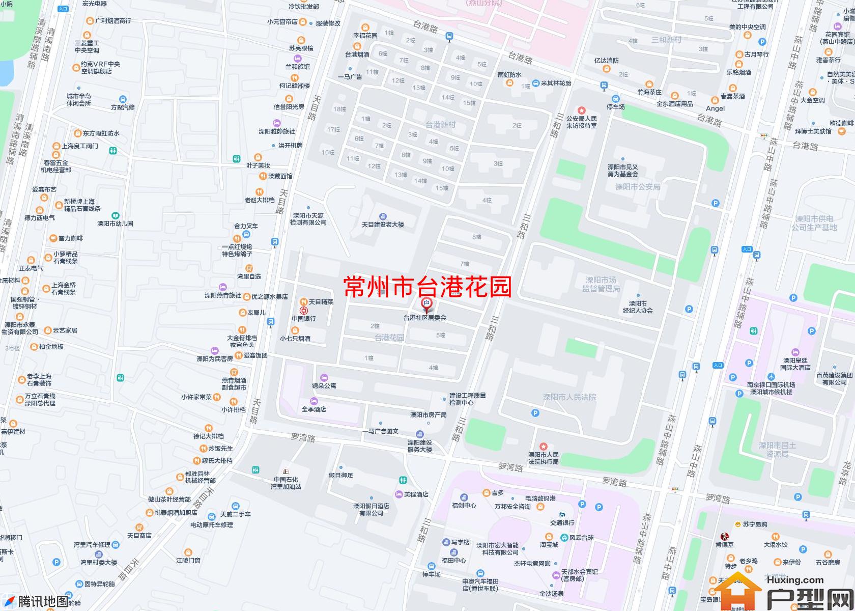 台港花园小区 - 户型网