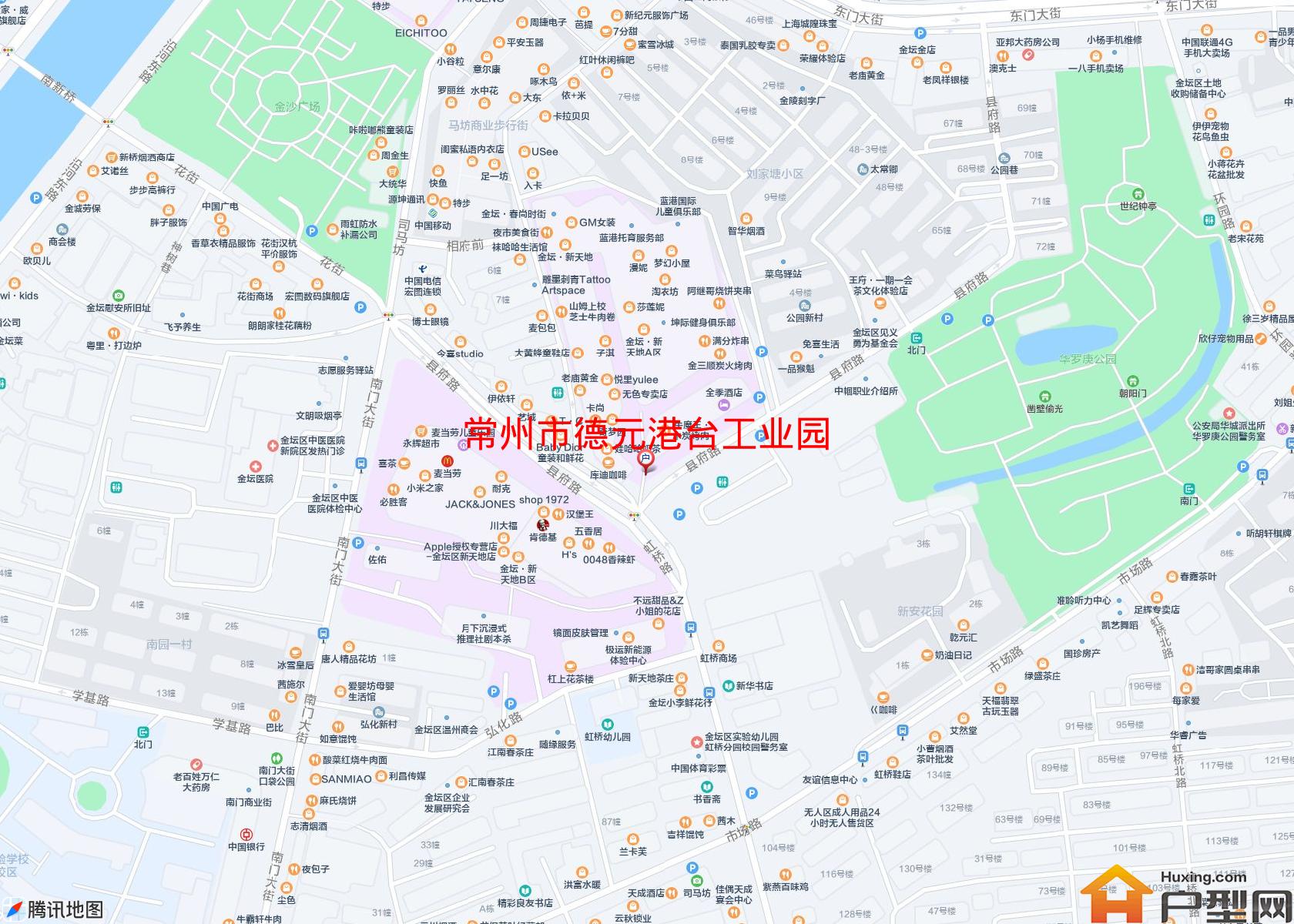 德元港台工业园小区 - 户型网