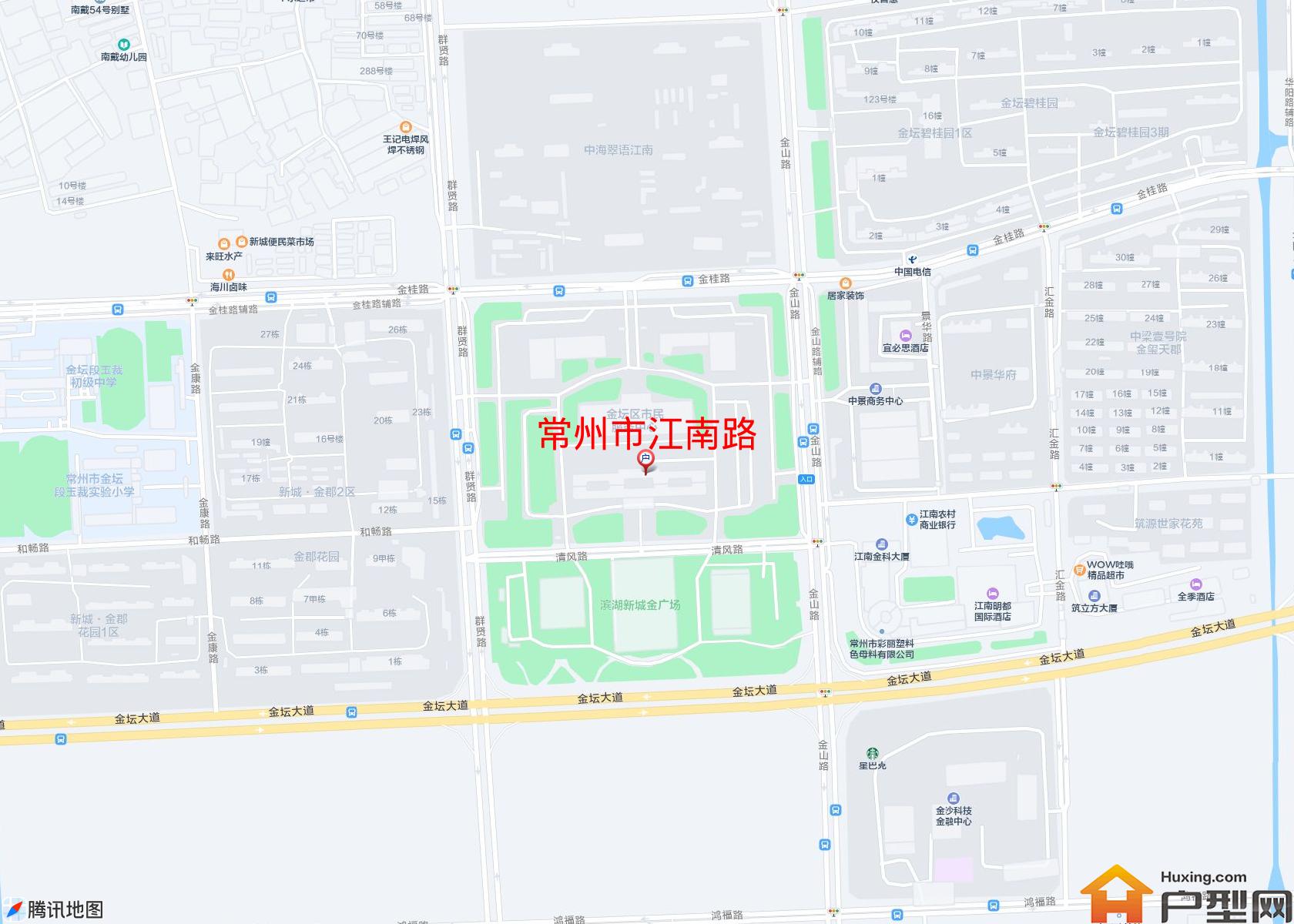 江南路小区 - 户型网