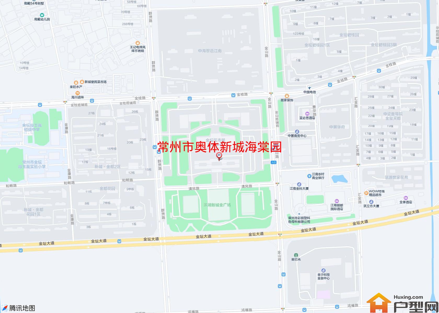 奥体新城海棠园小区 - 户型网