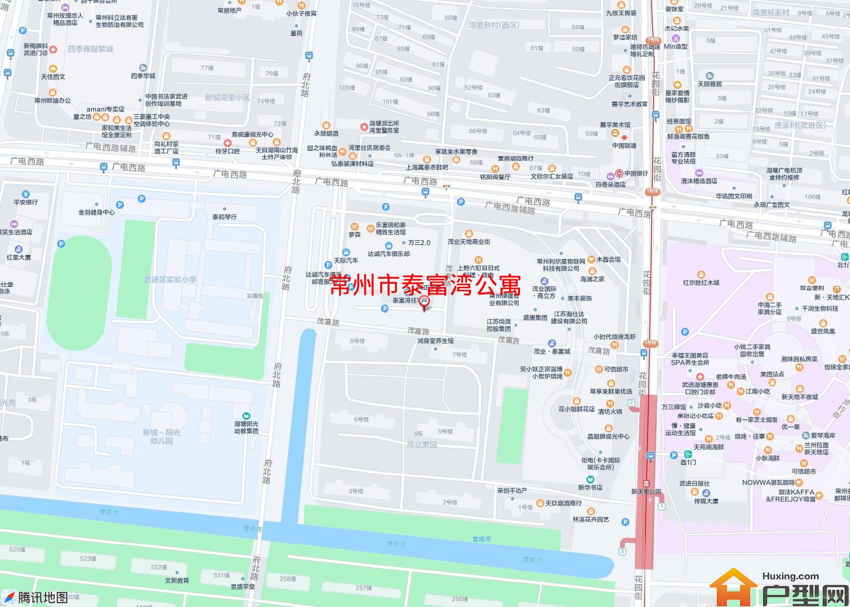泰富湾公寓小区 - 户型网