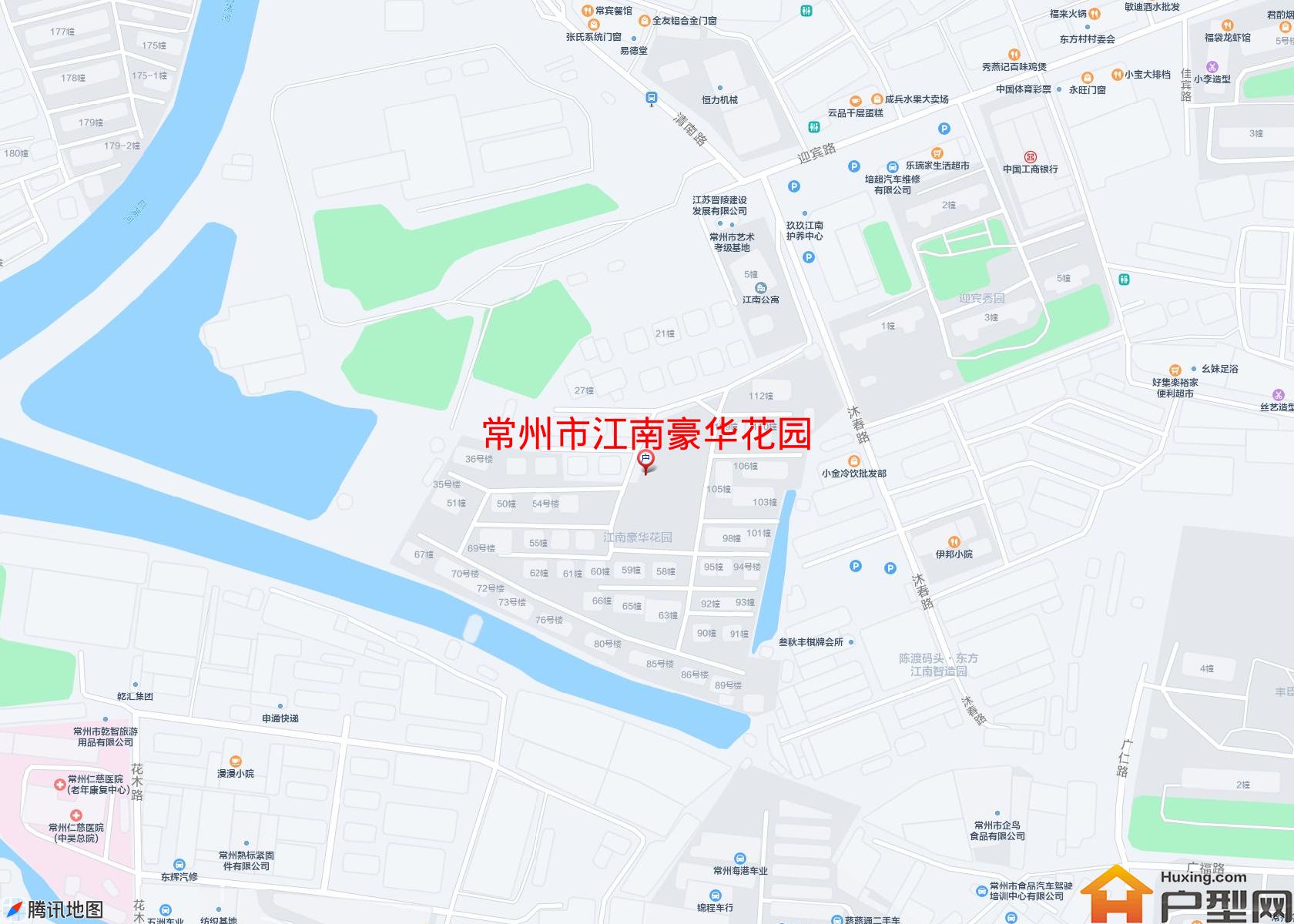 江南豪华花园小区 - 户型网