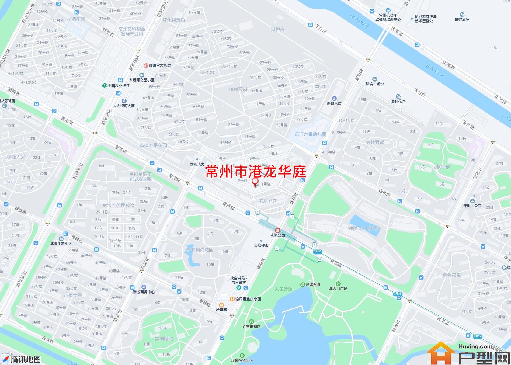 港龙华庭小区 - 户型网