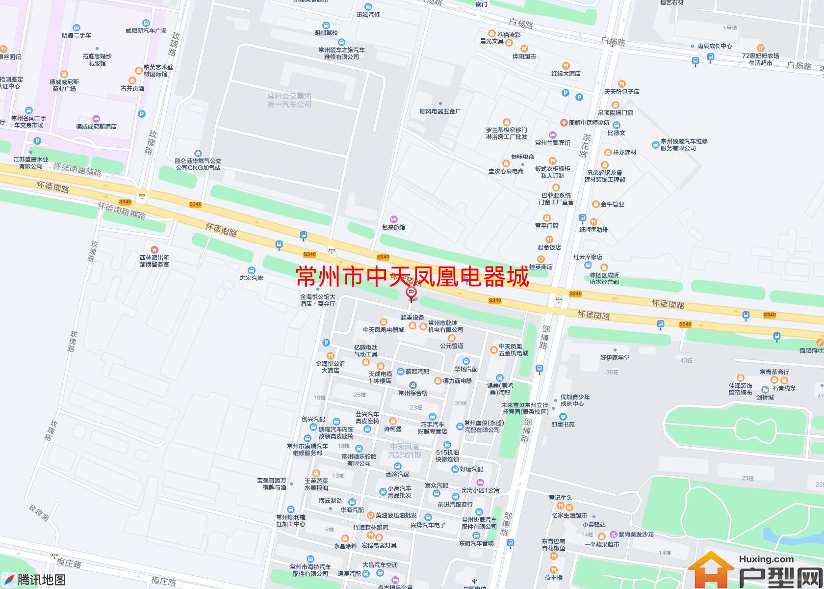 中天凤凰电器城小区 - 户型网