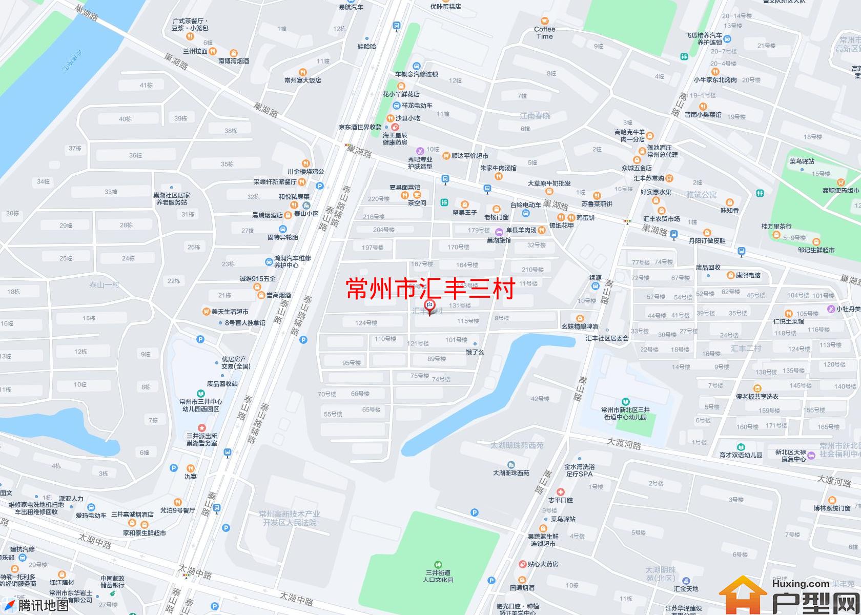 汇丰三村小区 - 户型网