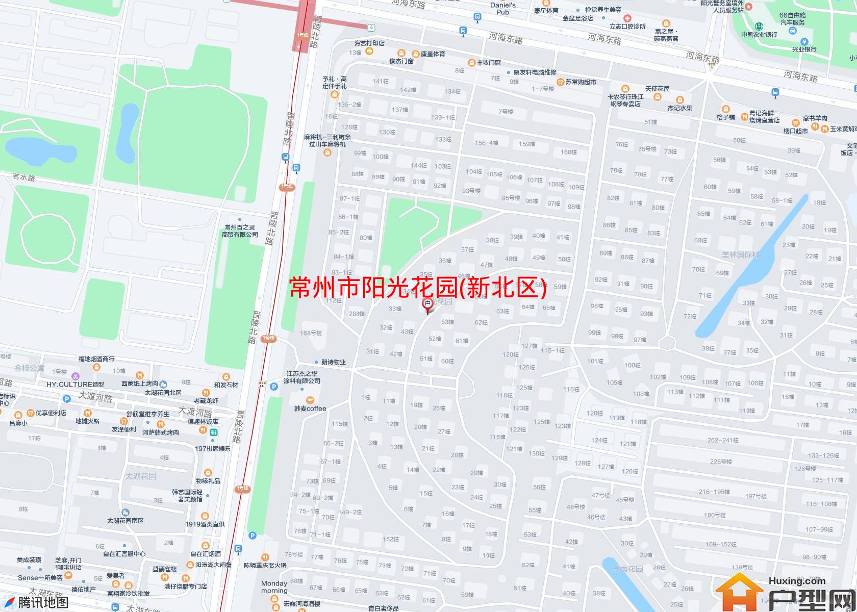 阳光花园(新北区)小区 - 户型网