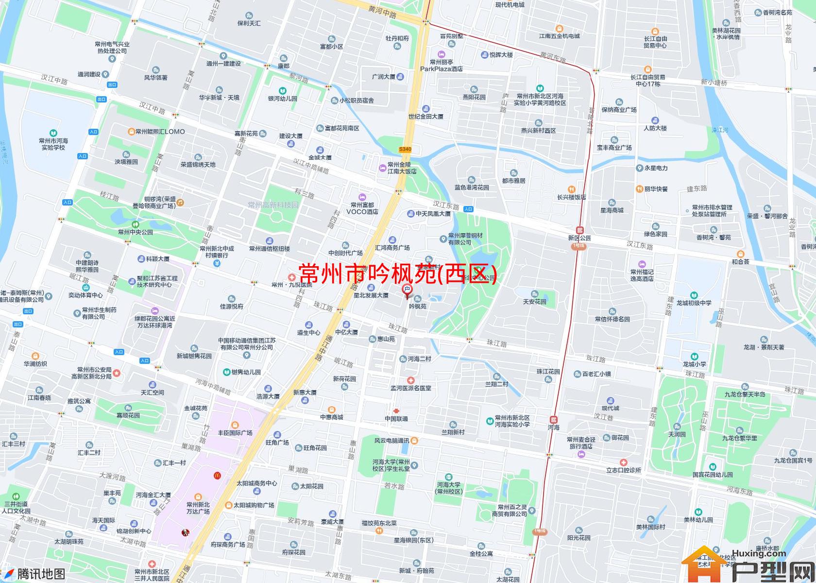 吟枫苑(西区)小区 - 户型网