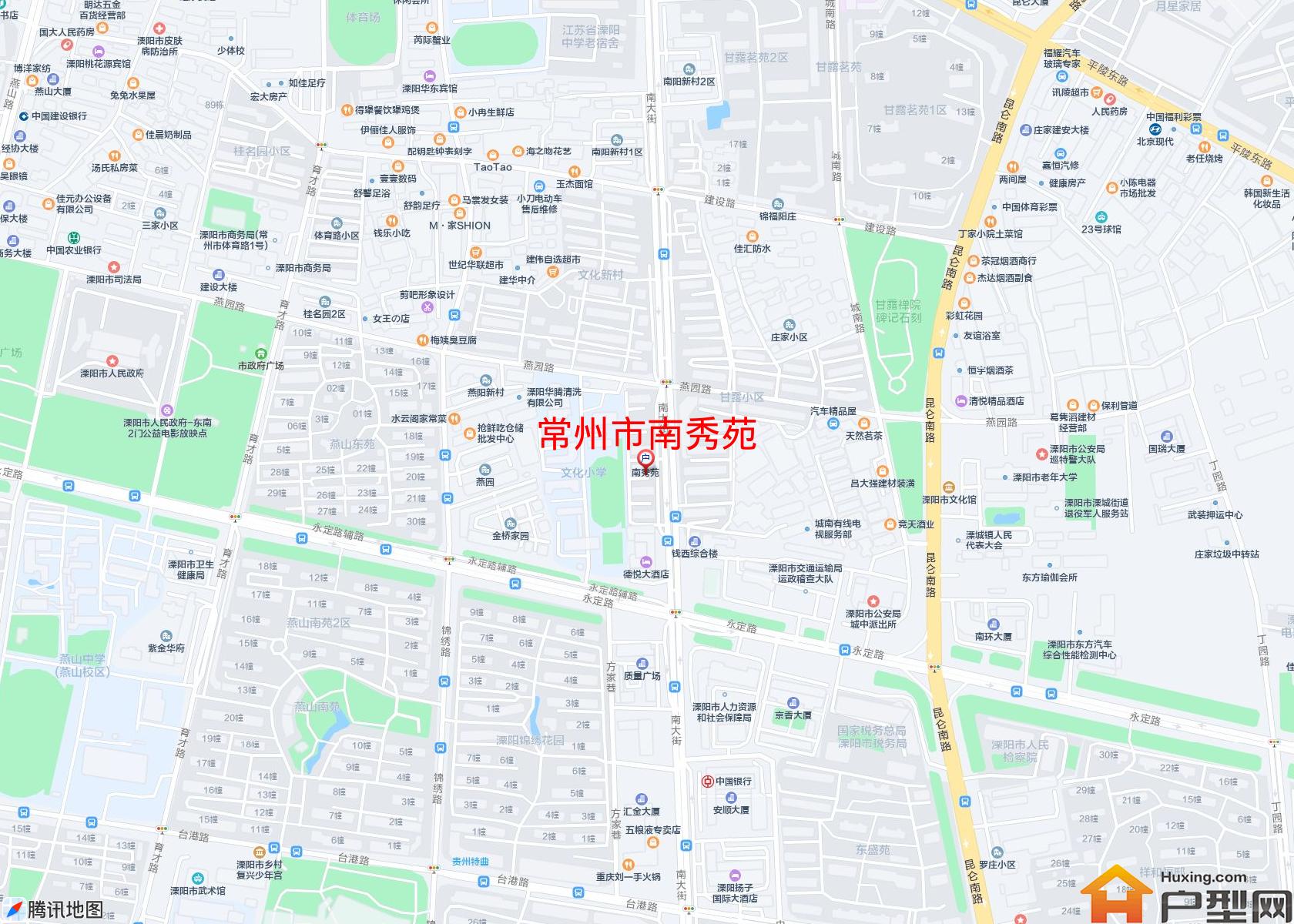 南秀苑小区 - 户型网