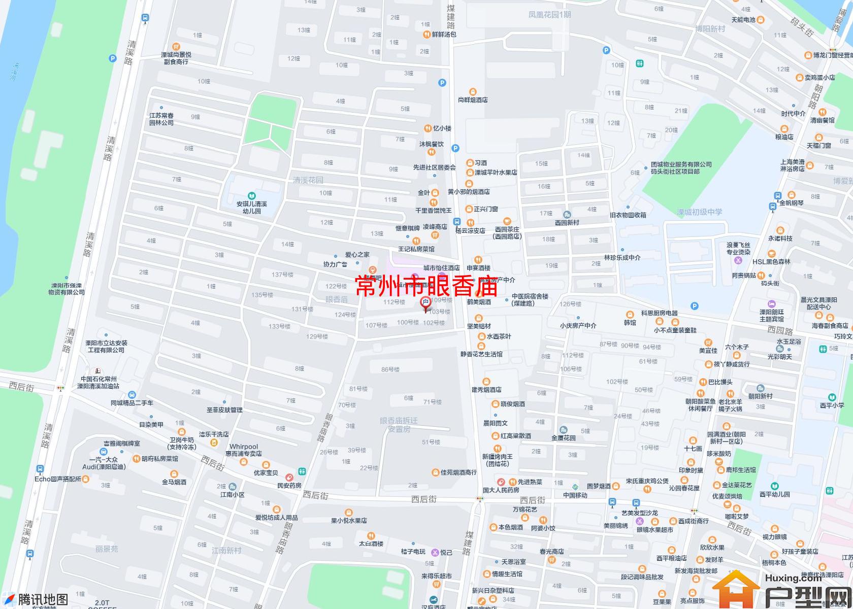 眼香庙小区 - 户型网