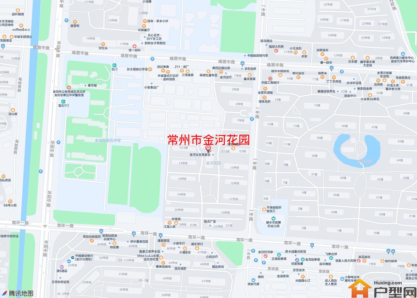金河花园小区 - 户型网