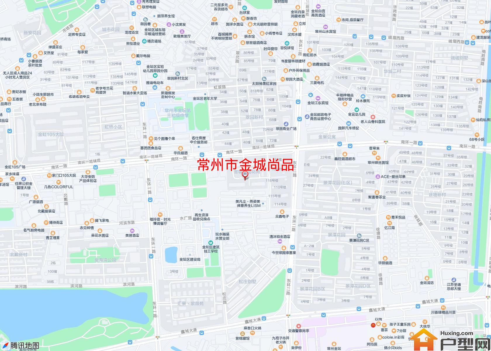 金城尚品小区 - 户型网