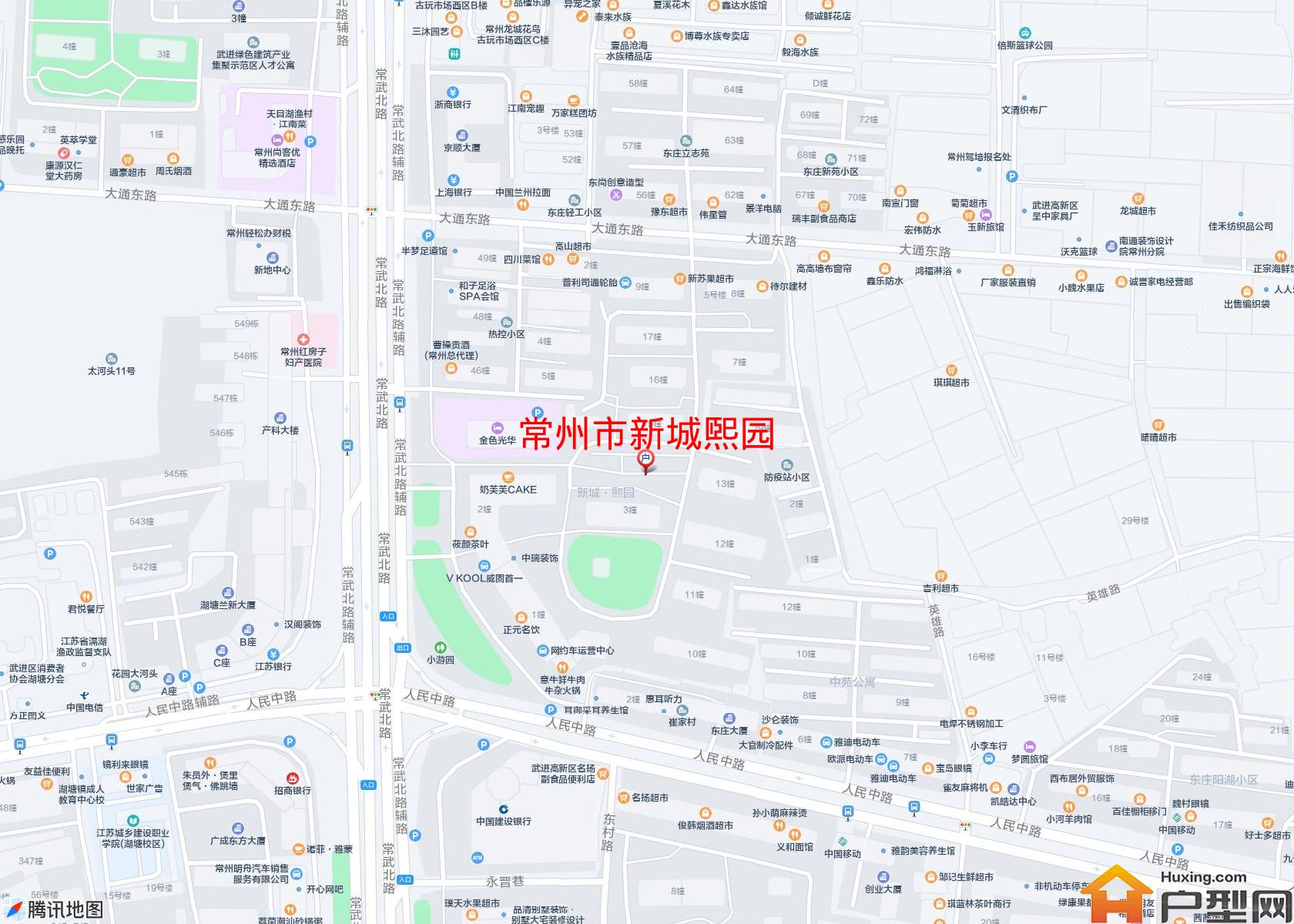 新城煕园小区 - 户型网