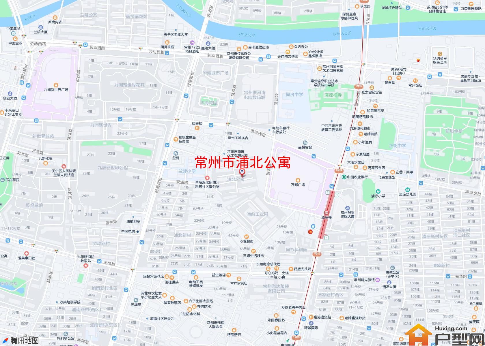 浦北公寓小区 - 户型网