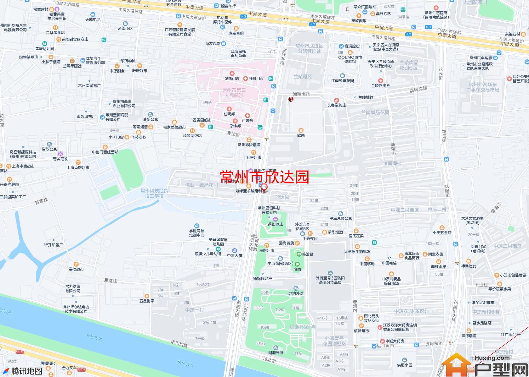 欣达园小区 - 户型网