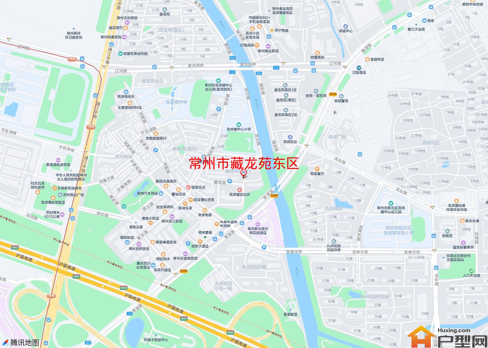 藏龙苑东区小区 - 户型网