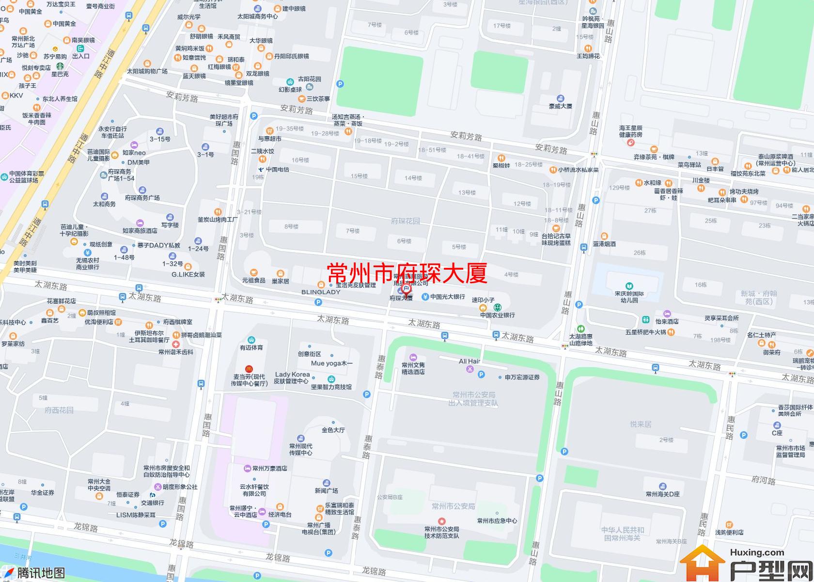 府琛大厦小区 - 户型网