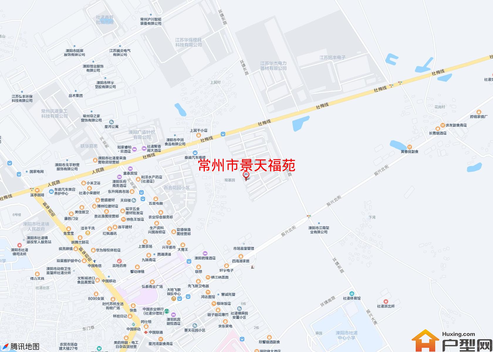 景天福苑小区 - 户型网