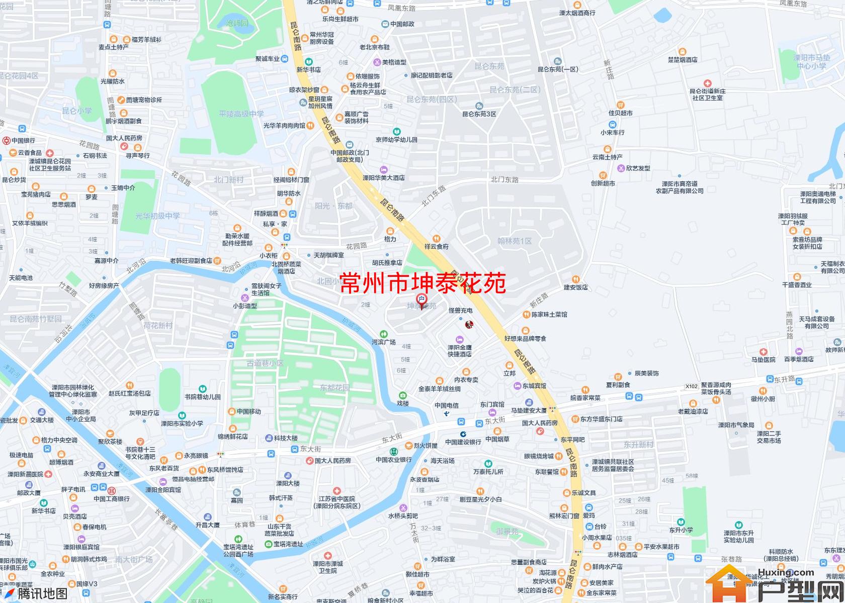 坤泰花苑小区 - 户型网