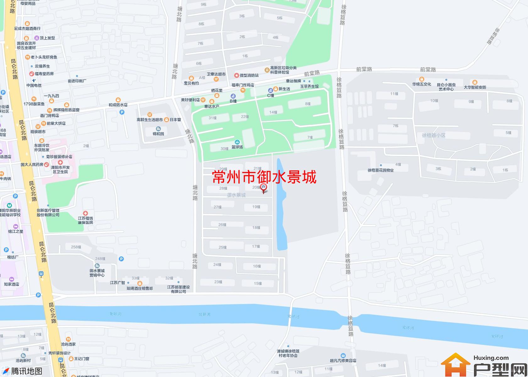 御水景城小区 - 户型网