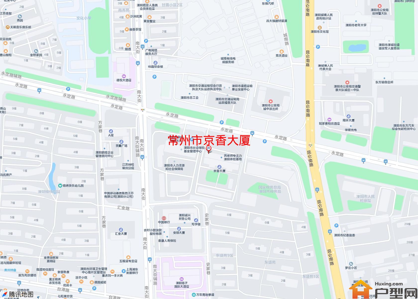 京香大厦小区 - 户型网