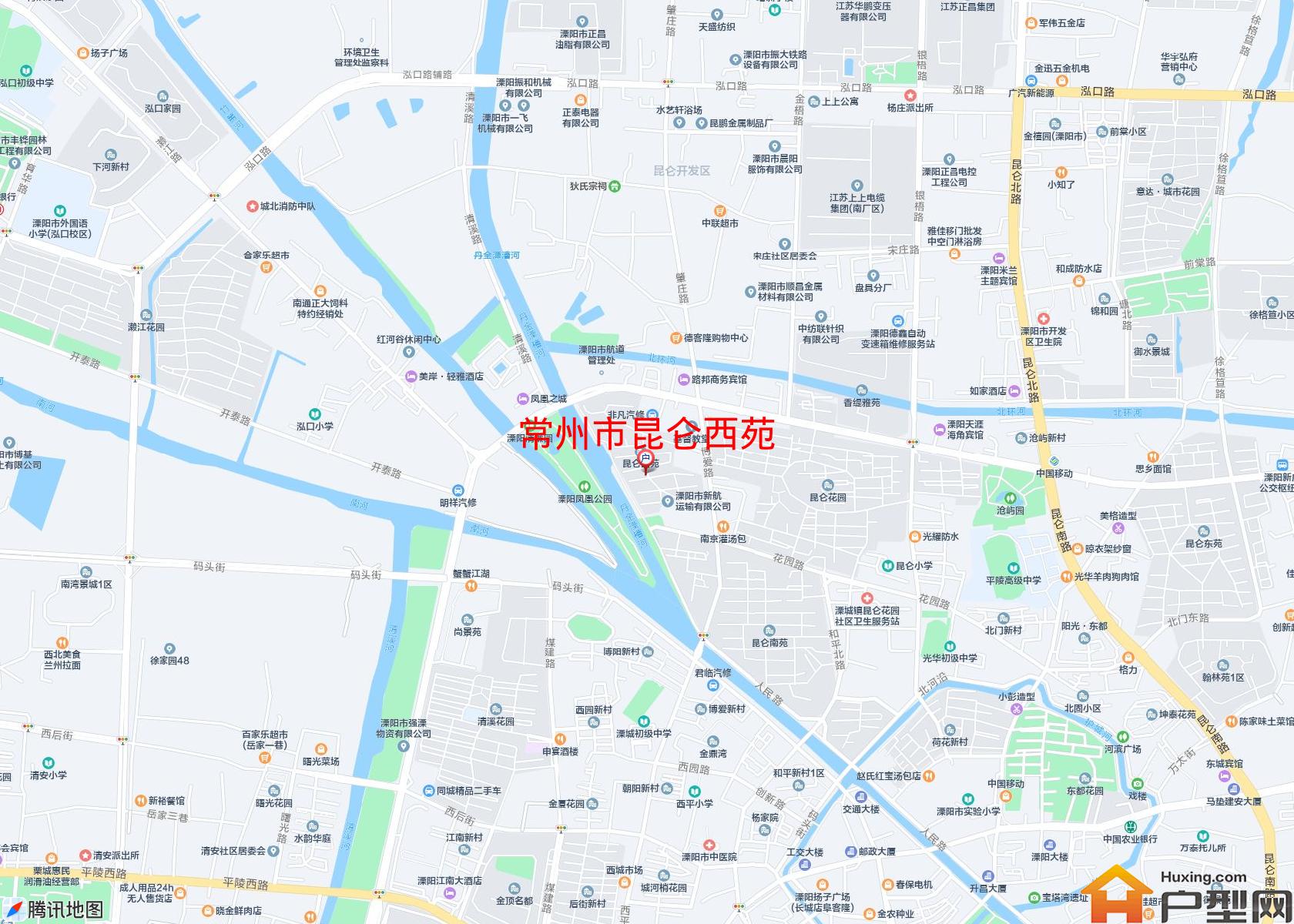 昆仑西苑小区 - 户型网