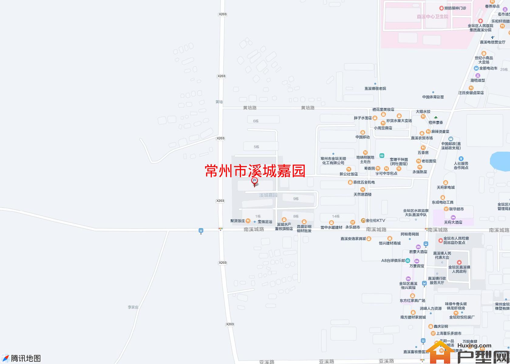 溪城嘉园小区 - 户型网