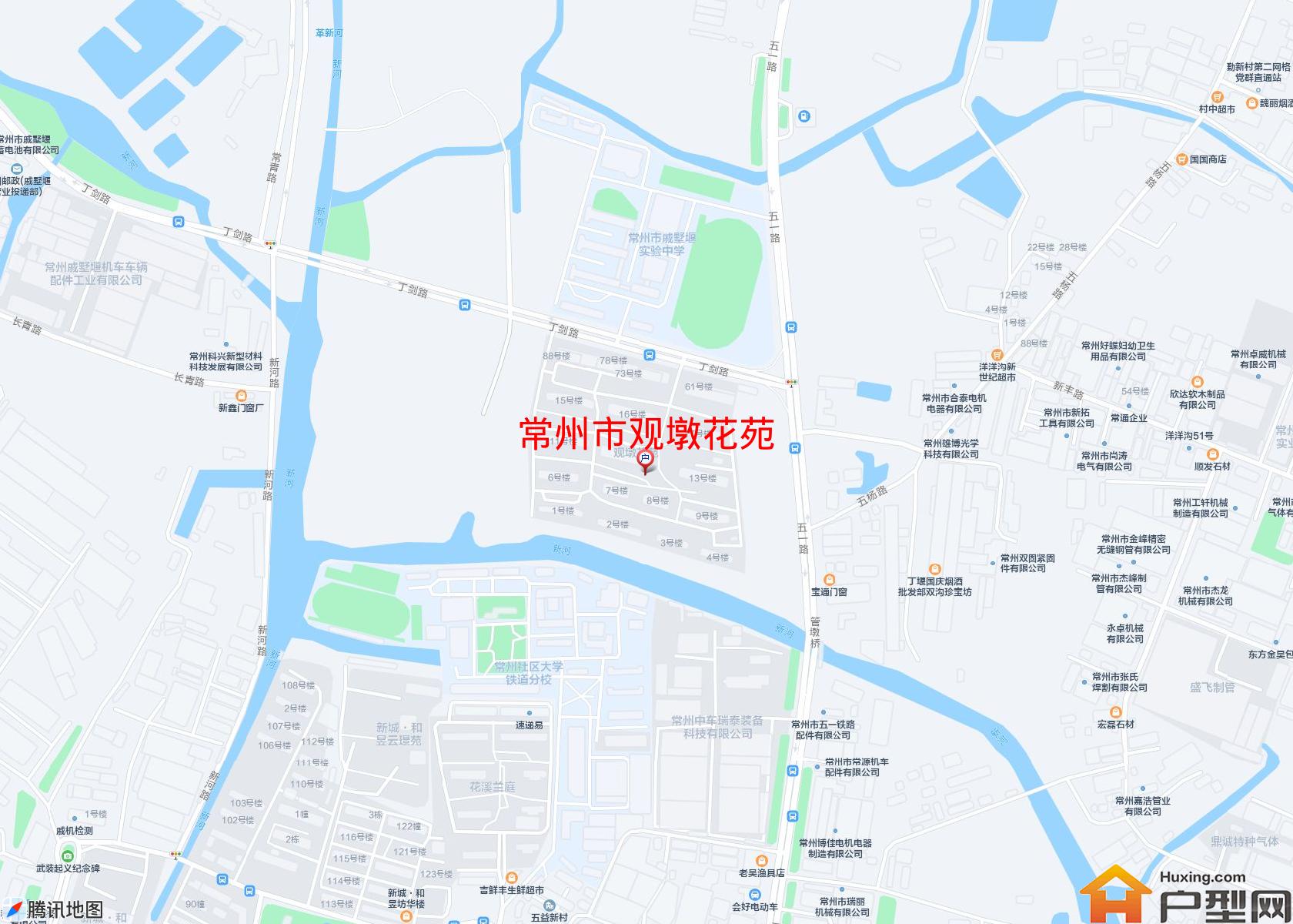 观墩花苑小区 - 户型网