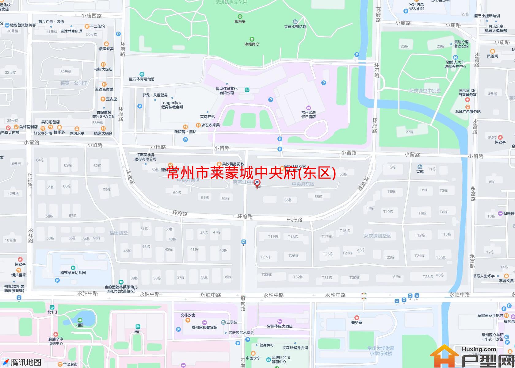 莱蒙城中央府(东区)小区 - 户型网