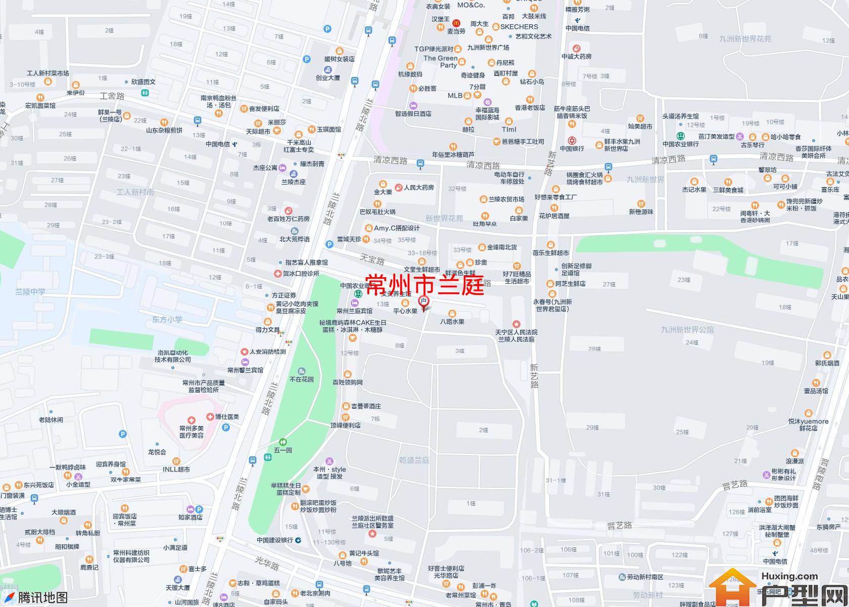 兰庭小区 - 户型网