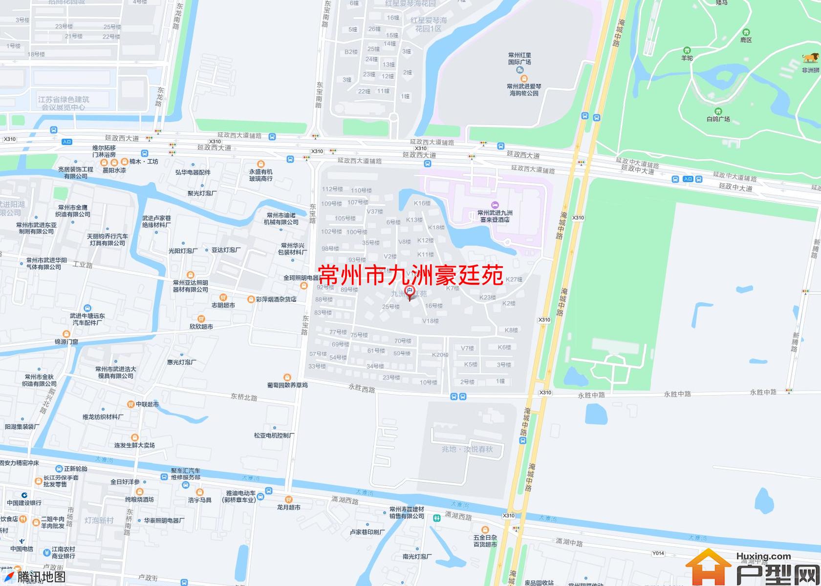 九洲豪廷苑小区 - 户型网