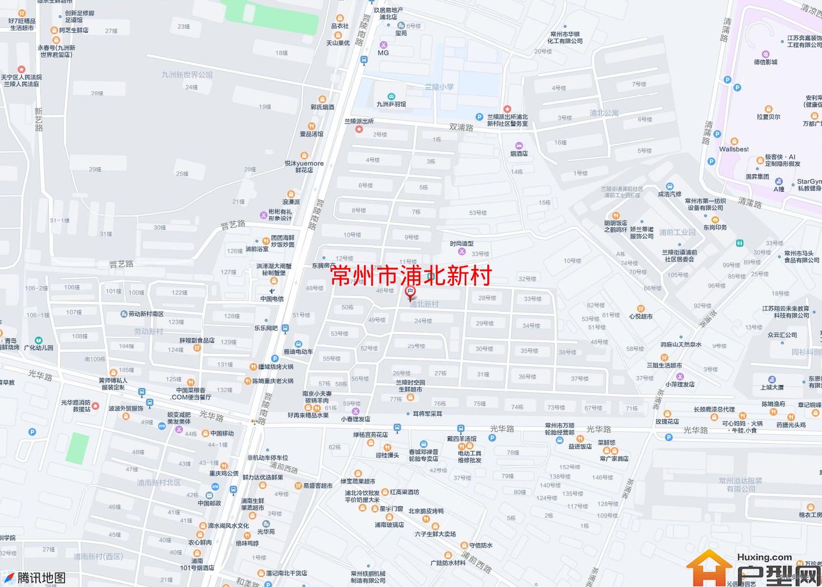 浦北新村小区 - 户型网