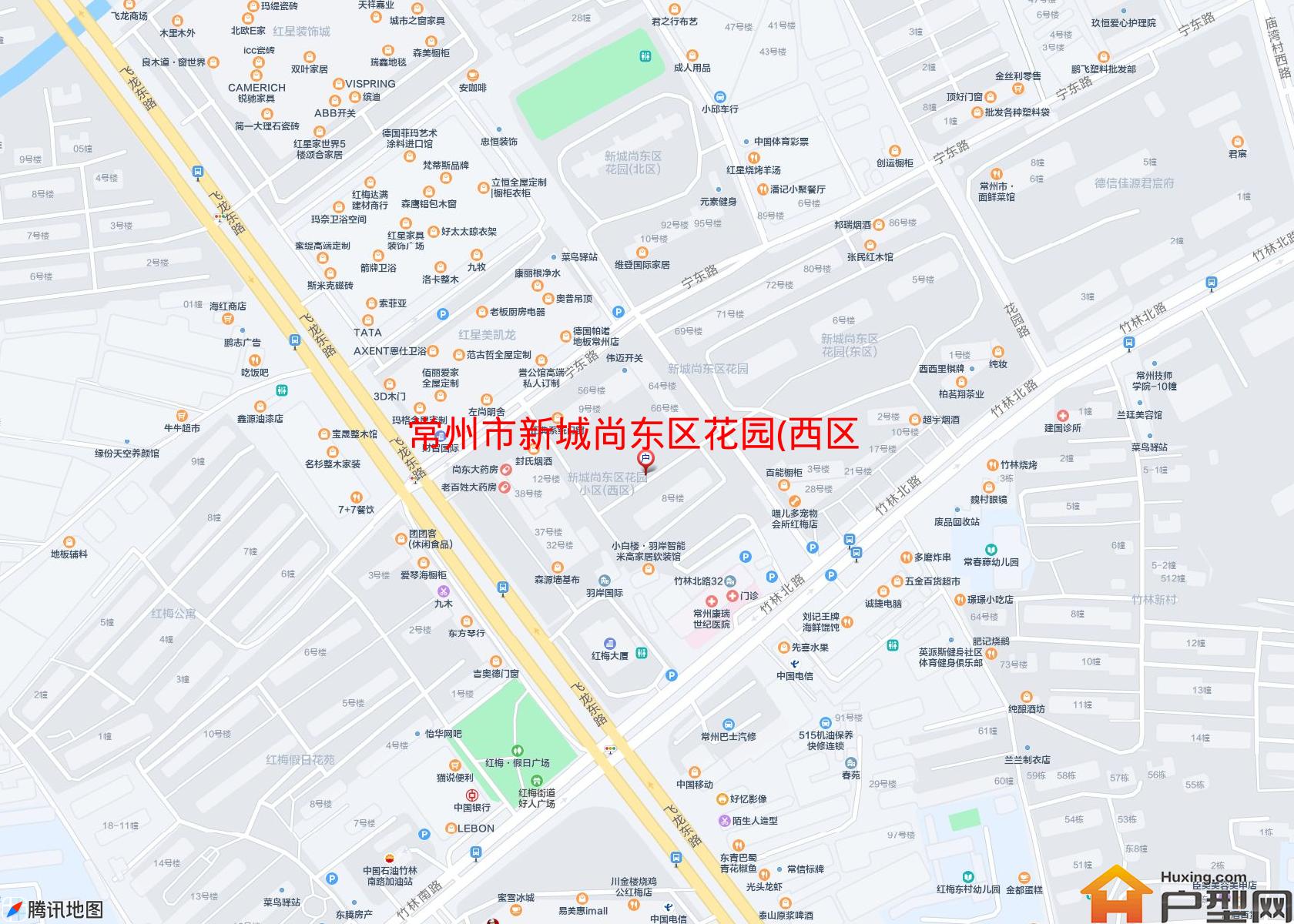 新城尚东区花园(西区)小区 - 户型网 新城尚东区花园(西区)小区 - 户型网