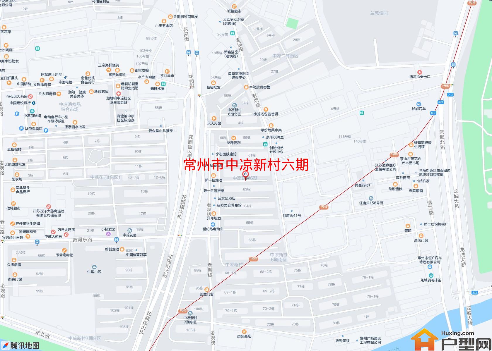 中凉新村六期小区 - 户型网
