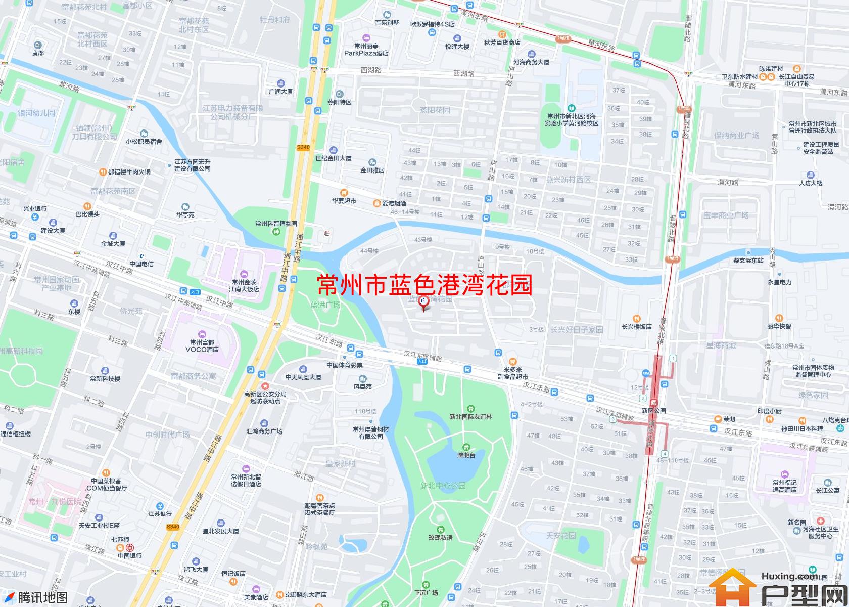 蓝色港湾花园小区 - 户型网