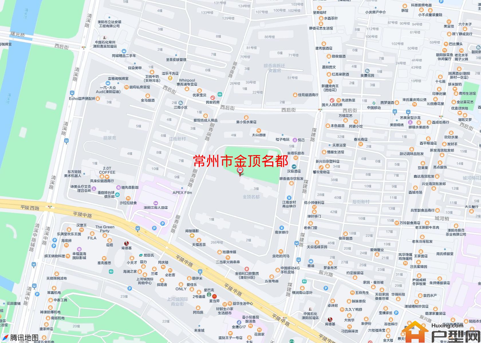 金顶名都小区 - 户型网