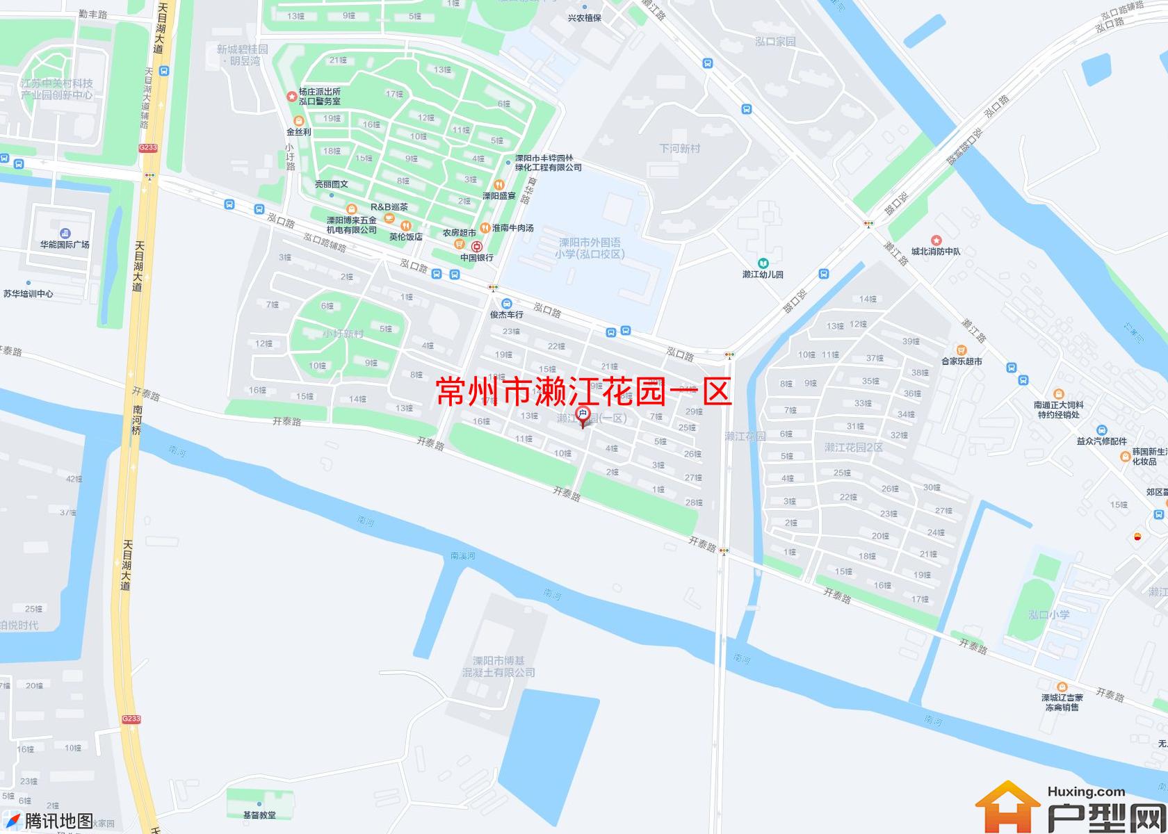 濑江花园一区小区 - 户型网