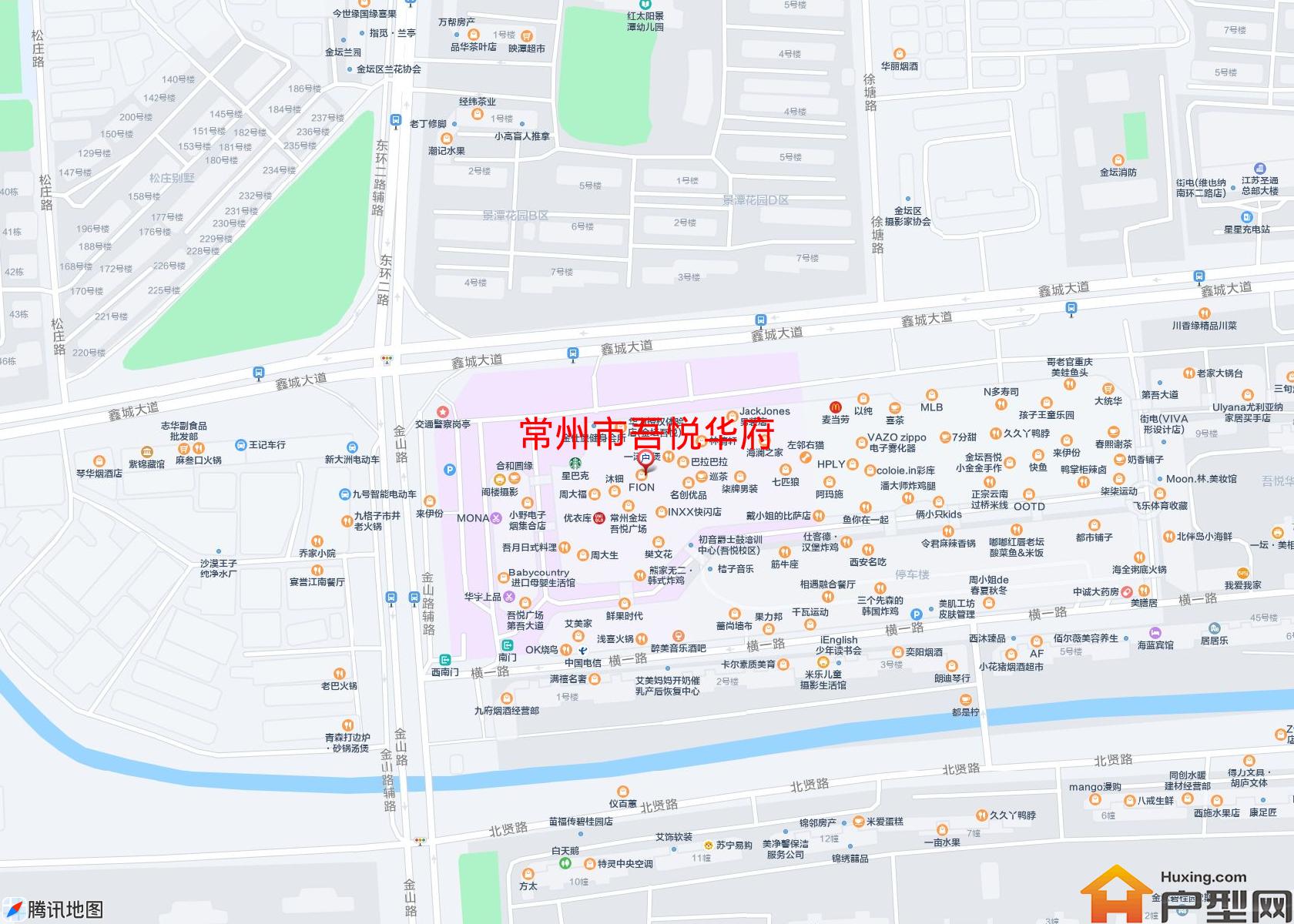 吾悦华府小区 - 户型网