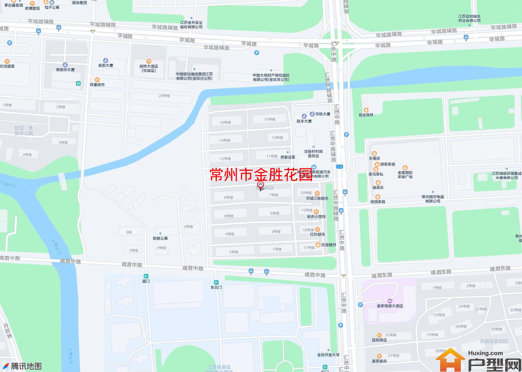 金胜花园小区 - 户型网