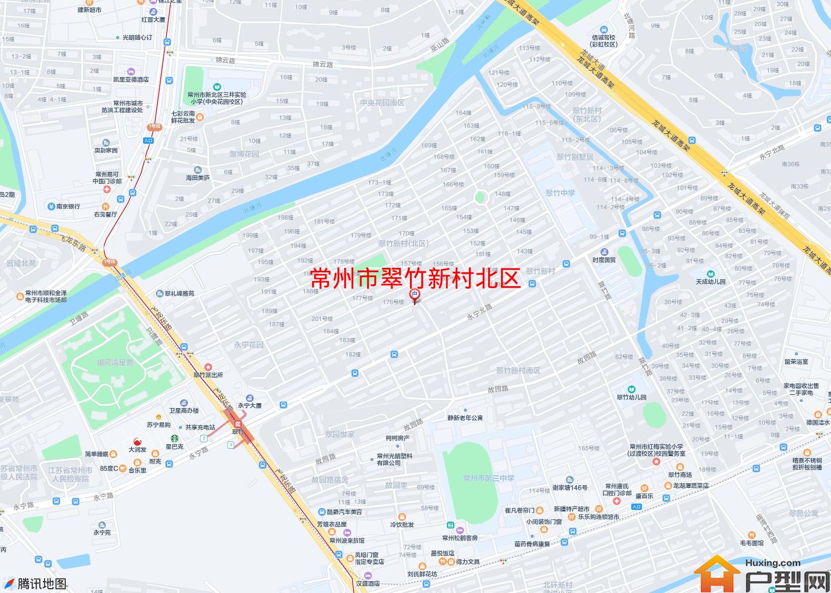 翠竹新村北区小区 - 户型网