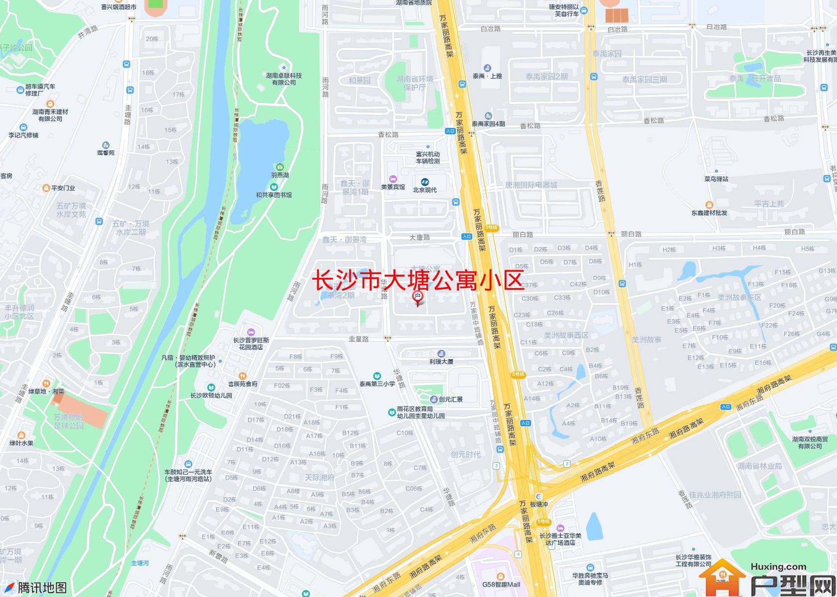 大塘公寓小区小区 - 户型网