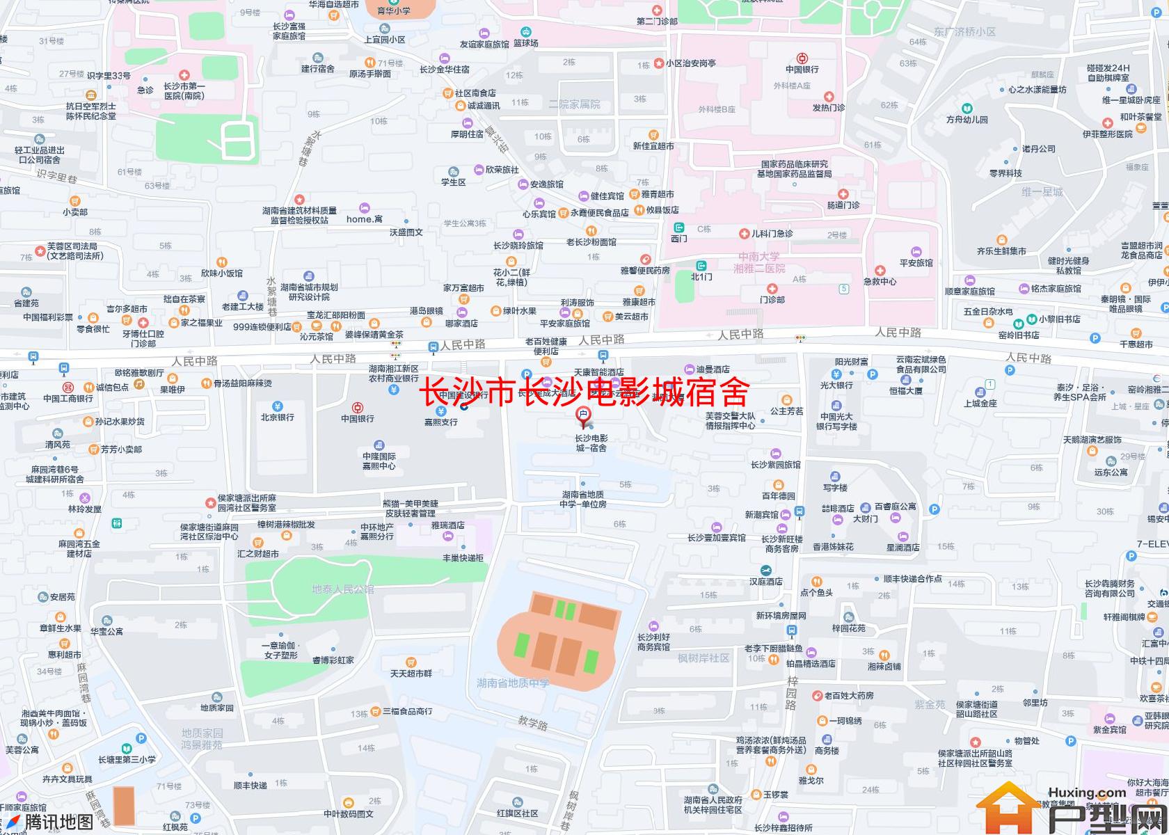 长沙电影城宿舍小区 - 户型网