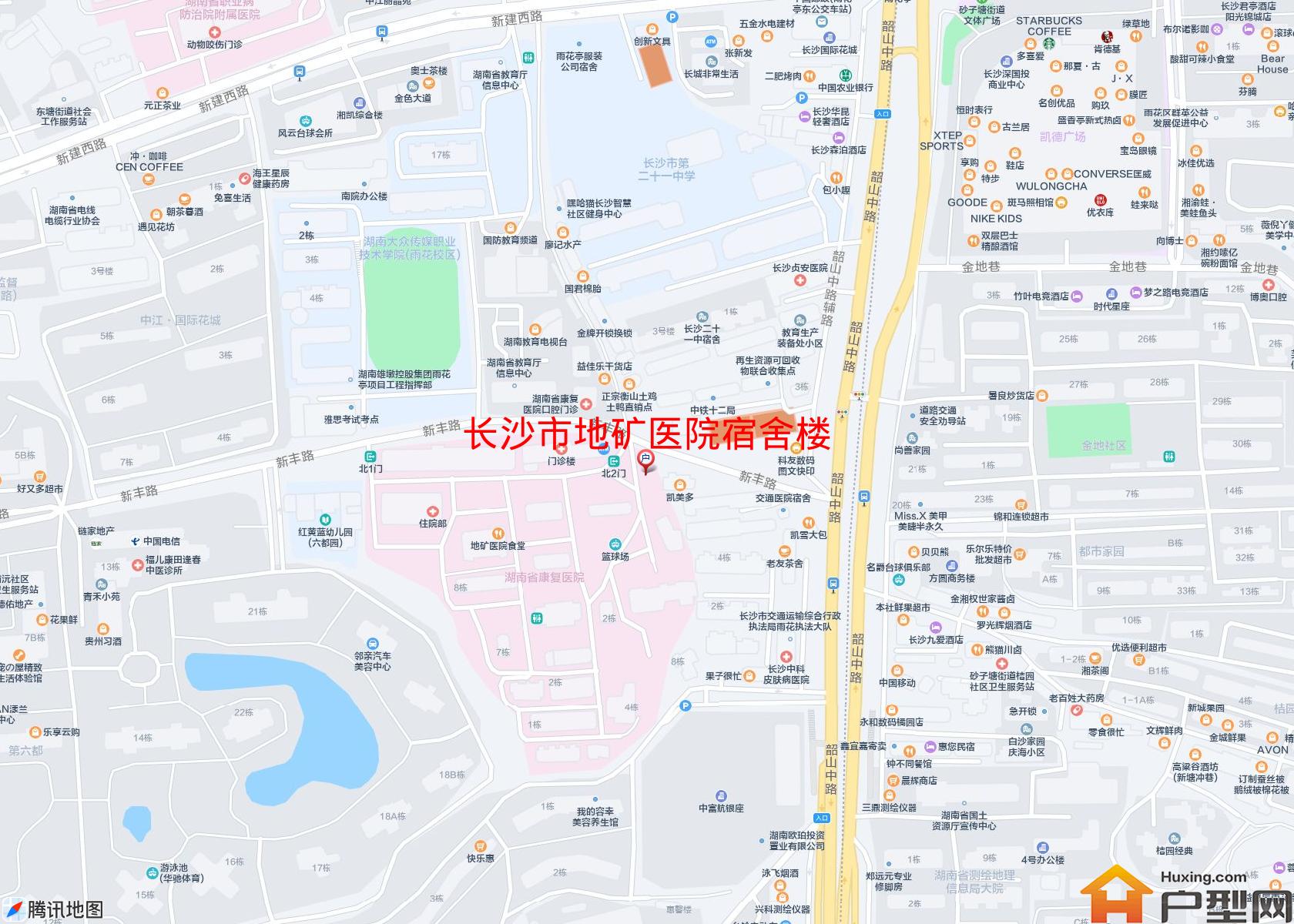 地矿医院宿舍楼小区 - 户型网