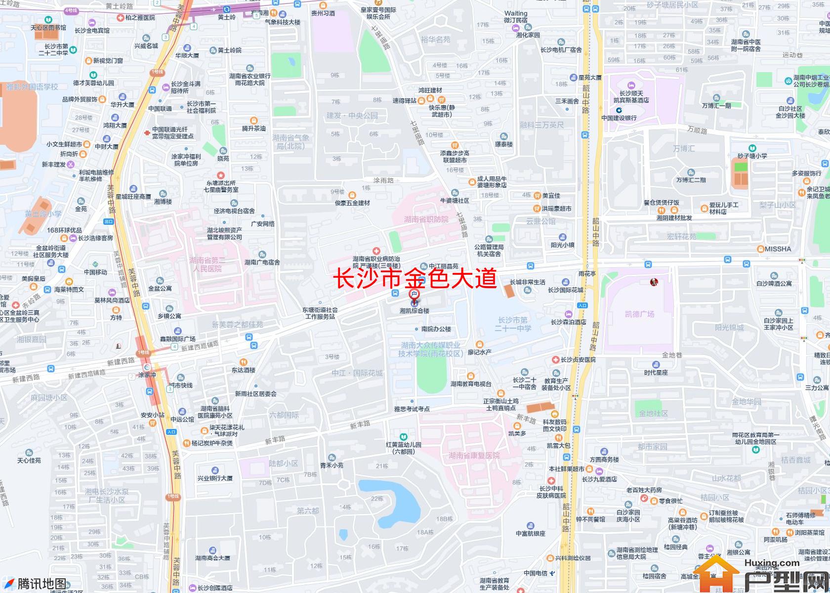 金色大道小区 - 户型网
