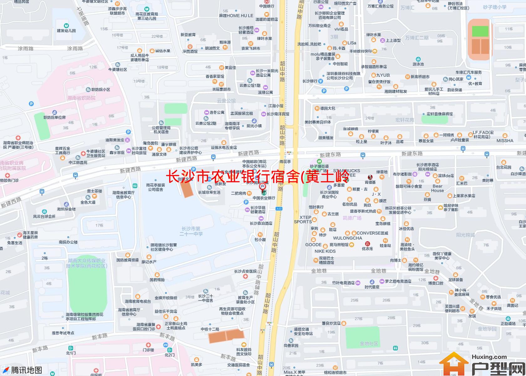 农业银行宿舍(黄土岭路)小区 - 户型网
