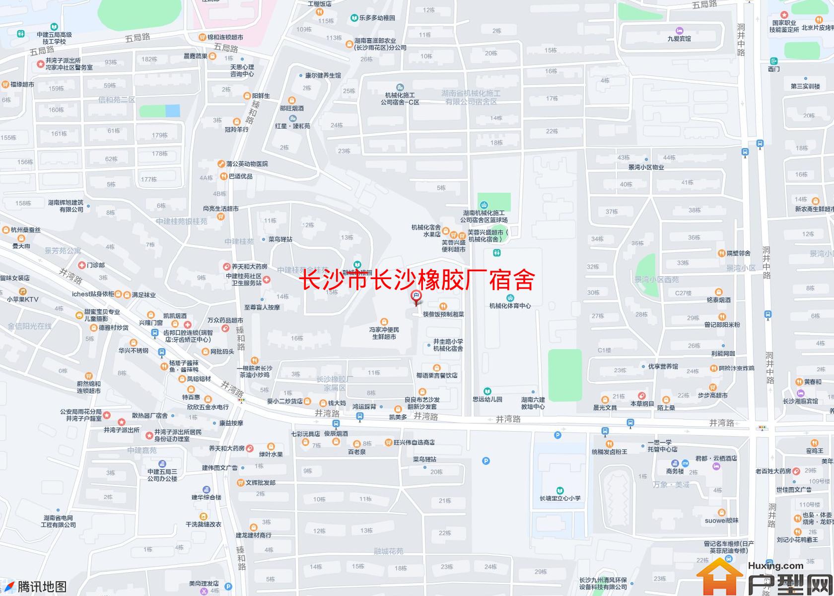 长沙橡胶厂宿舍小区 - 户型网