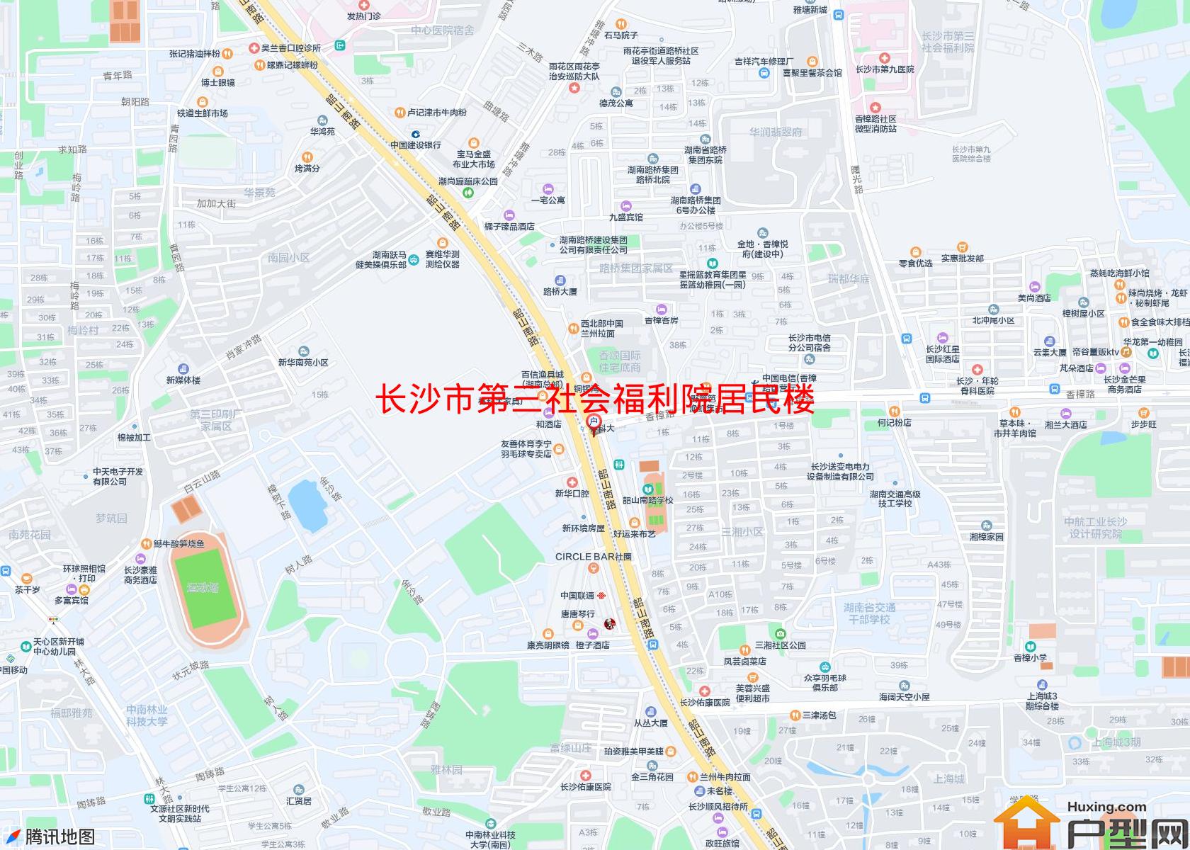 第三社会福利院居民楼小区 - 户型网